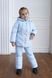 Дитячий зимовий костюм блакитного кольору для дівчинки 10000375 фото 5