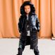 Дитяче, підліткове зимове пальто для хлопчика W-070-20 black boy фото 1