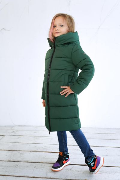 Дитяче підліткове зимове пальто для дівчинки 10000019 фото
