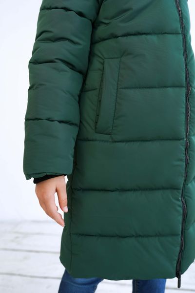 Дитяче підліткове зимове пальто для дівчинки 10000019 фото