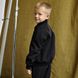 Дитячий шкільний костюм для хлопчиків у чорному кольорі S-025-21 black фото 6