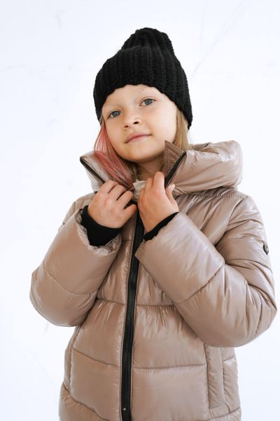 Дитяче підліткове зимове пальто для дівчинки 10000001 фото