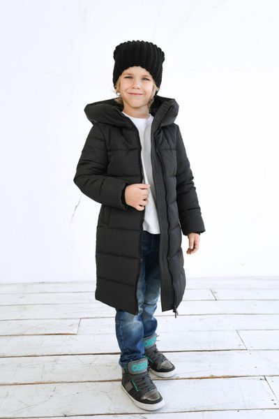 Дитяче підліткове зимове пальто для хлопчика 10000100 фото