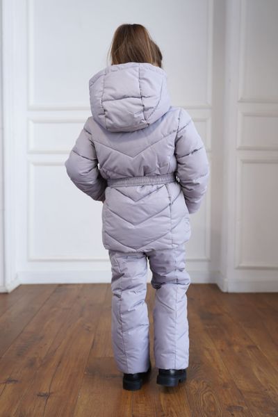 Детский зимний костюм лавандового цвета для девочки 10000400 фото
