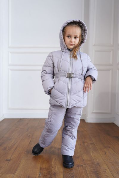 Детский зимний костюм лавандового цвета для девочки 10000400 фото
