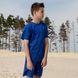 Дитячий підлітковий літній костюм з шорт і футболки синього кольору S-033-20 BLUE BOY фото 1