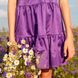 Дитяча, підліткова літня сукня для дівчинки у фіолетовому кольорі D-005-21 purple фото 4