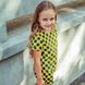 Дитячий костюм футболка і шорти для дівчаток S-001-21 yellow фото 2