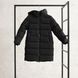 Дитяче,підліткове зимове пальто для хлопчиків та дівчат у чорному кольорі W-071-22 black фото 1