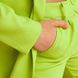 Підлітковий костюм піджак і шорти в салатовому кольорі S-023-21 light green фото 2