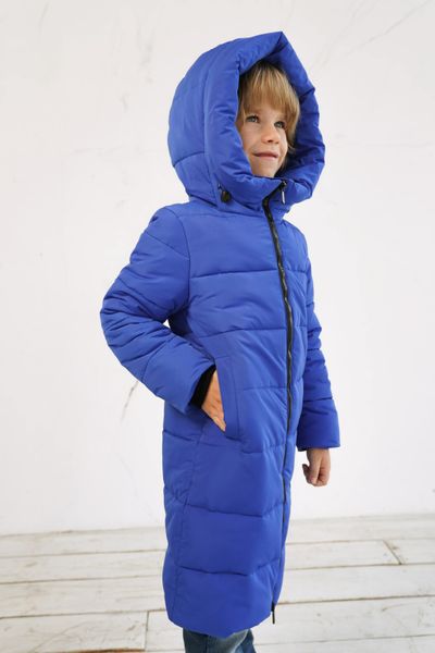Детское подростковое зимнее пальто для мальчика 10000050 фото