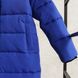 Дитяче,підліткове зимове пальто для хлопчиків та дівчат у синьому кольорі W-071-22 blue фото 4