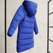 Дитяче,підліткове зимове пальто для хлопчиків та дівчат у синьому кольорі W-071-22 blue фото 2