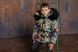 Дитяча зимова куртка з авторським принтом для хлопчиків J-0024-20 фото 2