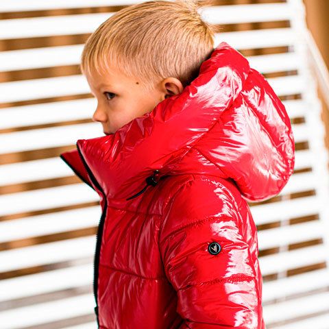 Дитяче, підліткове зимове пальто для хлопчиків W-071-20 RED BOY фото