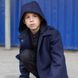 Підліткове кашемірове пальто синього кольору на хлопчика C-0017-19 blue фото 3