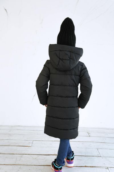 Дитяче підліткове зимове пальто для дівчинки 10000060 фото