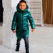 Дитяче, підліткове зимове пальто для хлопчика W-072-20 GREEN BOY фото 2