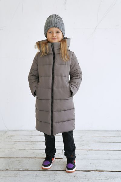 Детское подростковое пальто зимнее для девочки 001 фото