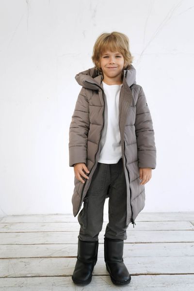 Дитяче підліткове зимове пальто для хлопчика 10000010 фото