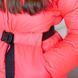 Підліткова зимова куртка рожевого кольору на дівчинку WJ-0010-19 neon pink фото 4