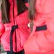 Підліткова зимова куртка рожевого кольору на дівчинку WJ-0010-19 neon pink фото 2