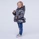 Однотонна демісезонна дитяча куртка сірого кольору AJ-001-17-gray фото 1