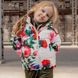 Дитяча демісезонна куртка з принтом «Троянди» на дівчинку J-022-20 розы фото 8